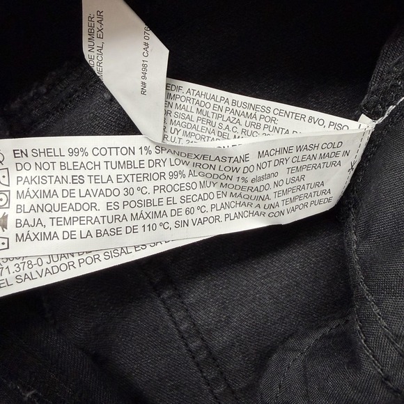 Forever 21 Shorts Womens 27 Black‎ Daisy Floral Embroidered Denim Cutoff Raw Hem - Picture 7 of 8